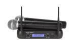 2-channel VHF microphone WR-358LD (2 x handheld mics)