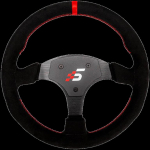 SIMAGIC Round-Shaped Steering Wheel Rim 330mm without HUB, suede, S402