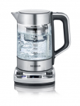 Severin WK 3422 electric kettle 1.7 L 3000 W Stainless steel