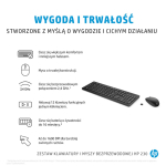 HP 230 Wireless Mouse and Keyboard Combo WLONONWCROZEH