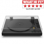 Sony PS-LX5BT, must - Vin&uuml;&uuml;lplaadim&auml;ngija / PSLX5BT.CEL