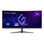 Viewsonic VX3418C-2K computer monitor 86.4 cm (34") 3440 x 1440 pixels UltraWide Quad HD Black