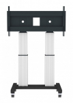 NEWSTAR MOTORISED MOBILE FLOOR STAND - VESA 300X200 UP TO 1200X600 70-120" SILVER