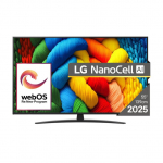 LG NANO81 AI, 55'', LED LCD, NanoCell, must - Teler / 55NANO81A3A.AEU