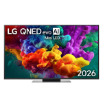 LG QNED87 evo AI, 55'', 4K UHD, QNED Mini LED, must - Teler / 55QNED87B3A.AEU