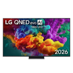 LG QNED87 evo AI, 65'', 4K UHD, QNED Mini LED, must - Teler / 65QNED87B3A.AEU