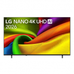 LG NANO85 AI, 75'', 4K UHD, LED LCD, must - Teler / 75NU850B3LA.AEU