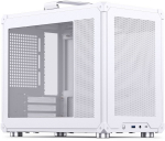 PC case Jonsbo C6 MAX, Mini, Micro-ATX, Tempered Glass - White