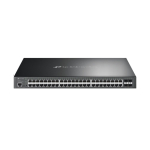 TP-Link Omada 48-Port Gigabit and 4-Port 10GE SFP+ L2+ Managed Switch with 48-Port PoE+