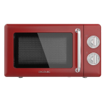 Cecotec 01710 microwave Red, Stainless steel Grill microwave Countertop 20 L 700 W
