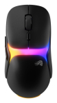Glorious Gaming Model O3 Wireless Gaming Mouse - InfinitePlay Swappable Battery System, 8k Polling, 130M Click Optical Switches, Ultralight 66g, 30K DPI Optical Sensor, RGB - Black