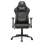 COUGAR Armor One V2 Gold Gaming Chair, Black