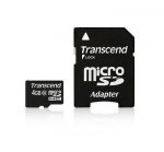 Transcend microSDXC/SDHC Class 10 4GB with Adapter