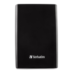 External SSD USB-C 265GB Black