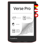 Czytnik PocketBook Verse Pro czerwony (PB634-3-WW)