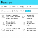 HP LaserJet Pro M110w Printer - BOX DAMAGE - A4 Mono Laser, Print, WiFi, 20ppm, 100-1000 pages per month