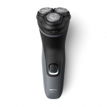 Philips Dry electric shaver Series 1000 S1142/00, Dry only, PowerCut Blade System, 4D Flex Heads, 40min shaving / 8h charge/Damaged package