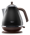 De&rsquo;Longhi KBOV 2001.BK electric kettle 1.7 L 2000 W Black, Brown