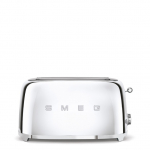 toaster 4 slices chrome