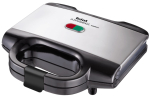 Tefal SM1552 sandwich maker 700 W Black, Stainless steel