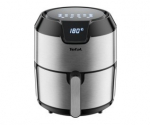 Tefal Easy Fry EY401D Single 4.2 L Stand-alone 1500 W Hot air fryer Black, Stainless steel