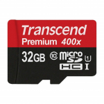 Transcend microSDXC/SDHC Class 10 UHS-I 32GB with Adapter