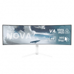 Arozzi Nova 49&rdquo; Curved computer monitor 124.5 cm (49") 5120 x 1440 pixels Dual QHD LED White