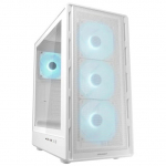 COUGAR Midi Tower Case Airface Pure PRO, ARGB, White