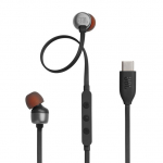 JBL Tune 310C USB-C, k&otilde;rvasisesed, must - Juhtmega k&otilde;rvaklapid / JBLT310CBLK