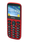 Olympia Mobiltelefon SUN GroĂźtasten rot