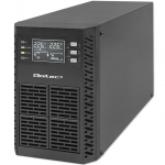 Qoltec Uninterruptible Power Supply (UPS) | 1kVA | 1000W | Power Factor 1.0 | LCD | EPO | USB | Online