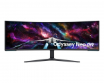 Samsung G95NC computer monitor 144.8 cm (57") 7680 x 2160 pixels Dual UHD QLED White