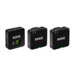 Rode Wireless GO (Gen 3), must - Juhtmevaba mikrofonis&uuml;steem / WIGOGEN3