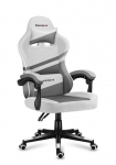Huzaro FORCE 4.4 PC gaming chair Bucket (cradle) seat Grey, White