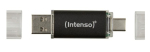 Intenso Twist Line USB flash drive 512 GB USB Type-A / USB Type-C 3.2 Gen 1 (3.1 Gen 1) Anthracite