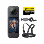 Insta360 X5 Road Cycling Bundle, 8K, 360&ordm;, must - Seikluskaamera / CINSAAHA/CYCLING