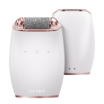 Geske SmartAppGuided, 7-&uuml;hes, valge/roosa - Elektriline pimsskiviga rullik / FOOT.SMOOTH.PINK