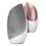 Geske Sonic Thermo Facial Brush, 6-&uuml;hes, valge/roosa - Multifunktsionaalne n&auml;ohooldusseade / SONIC.CLEAN.PINK