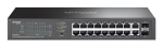 OMADA ES220GP network switch Managed Gigabit Ethernet (10/100/1000) Power over Ethernet (PoE) Black
