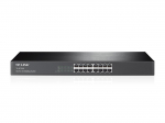 TP-Link TL-SF1016 Unmanaged Fast Ethernet (10/100) 1U Black