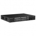 Ruijie Networks RG-ES220GS-LP network switch Managed L2 Gigabit Ethernet (10/100/1000) Power over Ethernet (PoE) Desktop Black