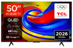 TCL P7L 50P7L TV 127 cm (50") 4K Ultra HD Smart TV Wi-Fi Black 400 cd/m&sup2;