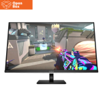 HP OMEN Transcend 32 Bcklt Gaming Charging Monitor - OPENBOX - 31.5" 3840 x 2160 4K UHD 240Hz 250-nit AG, QD-OLED, USB-C(140W/15W)/2x HDMI/DisplayPort/Audio Jack, USB-C, 3x USB-A, KVM switch, speakers, height adjustable/tilt/pivot, 1 years