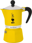 Bialetti Rainbow Moka pot Black, Yellow