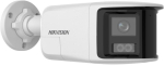 Hikvision Value Series 6 MP Dual Lens Stitched Wide Angle Smart Hybrid Light Fixed Bullet Network Camera