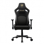 COUGAR CGR-DFF-GLB PC gaming chair Upholstered padded seat Black, Gold