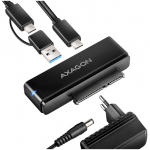 AXAGON ADSA-FPX USB-C 10Gbps - SATA 6G 2.5''/3.5'' SSD/HDD FAST PORT X adapter incl. AC, adapter USB-C - USB-A