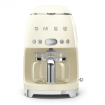 Smeg 50's Style Drip Filter Coffee Machine DCF02CREU Cream
