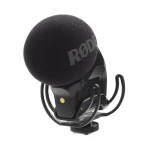 R&Oslash;DE VideoMic Pro Rycote Black Digital camcorder microphone