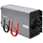 Qoltec Przetwornica napięcia Pure Sine Wave | 12V na 230V | 4000/8000W | UPS BYPASS | USB | Kompatybilna z LiFePO4 GEL AGM